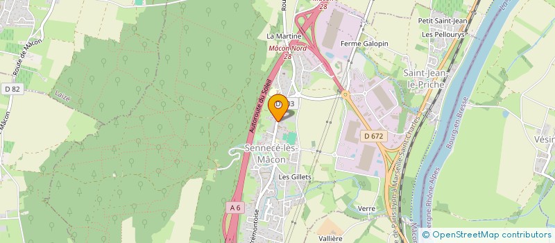 localisation de l'entreprise TRANSPORTS TORRES JL à MACON