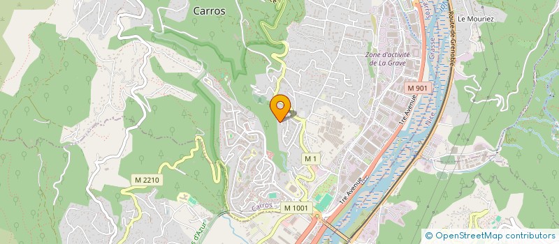 localisation de l'entreprise TRANSPORTS TOSELLO à CARROS