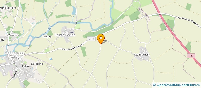 localisation de l'entreprise TRANSPORTS TOUVRON à SAINTE-PEXINE