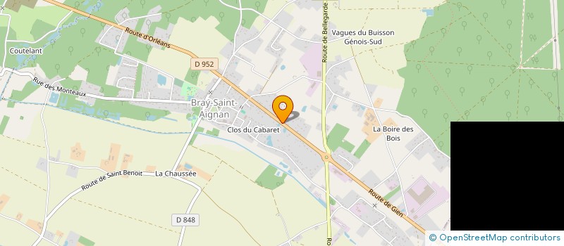 localisation de l'entreprise TRANSPORTS TP DU LOIRET à BRAY-SAINT-AIGNAN