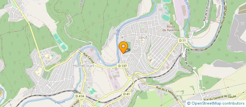 localisation de l'entreprise TRANSPORTS TRESONTANI  JUF