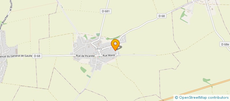 localisation de l'entreprise TRANSPORTS TROCME à SAVY