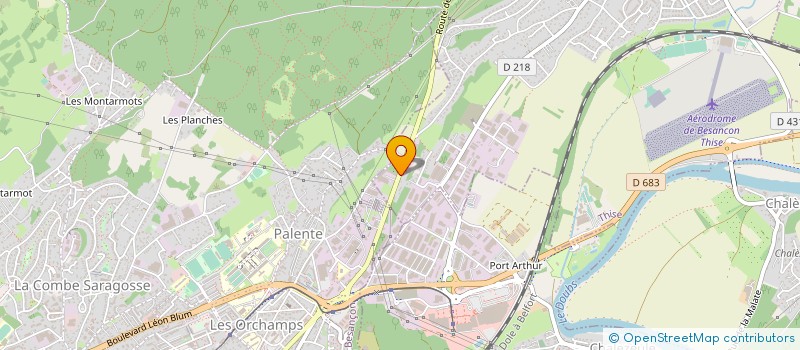 localisation de l'entreprise TRANSPORTS VALNET à THISE