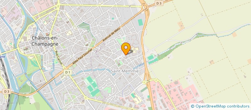 localisation de l'entreprise TRANSPORTS VAN à SAINT-MEMMIE