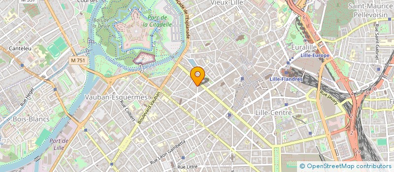 localisation de l'entreprise TRANSPORTS VAN DER WAL FRANCE à LILLE