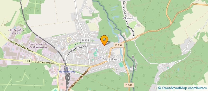 localisation de l'entreprise TRANSPORTS VANCAMPEN à LE MALESHERBOIS