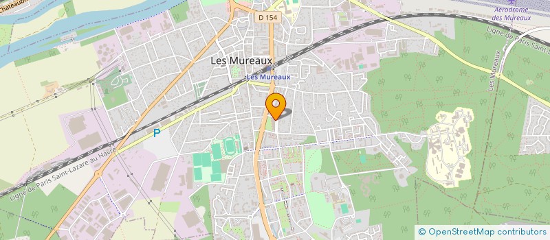 localisation de l'entreprise TRANSPORTS VENTE VEHICULES DEMENAGEMENTS à LES MUREAUX