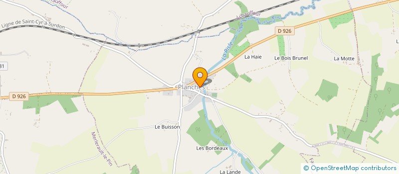 localisation de l'entreprise TRANSPORTS VERRIERE à STE GAUBURGE STE COLOMBE