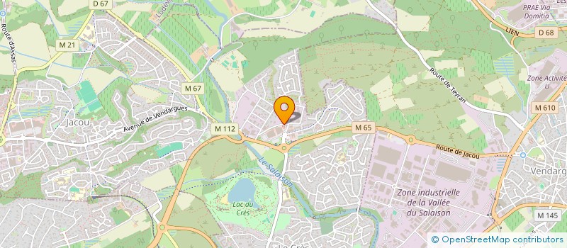 localisation de l'entreprise TRANSPORTS VIC à LE CRES