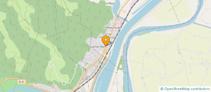 localisation de l'entreprise TRANSPORTS VIGNAL S.A.S à SAINT-GEORGES-LES-BAINS