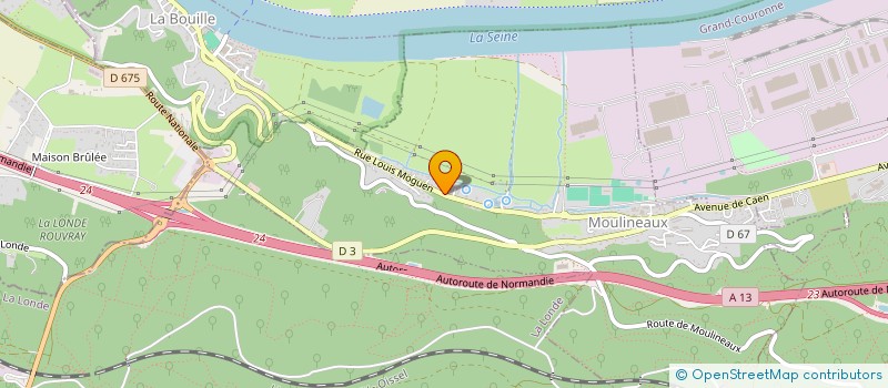 localisation de l'entreprise TRANSPORTS VINCENT FINOT  MOULINEAUX