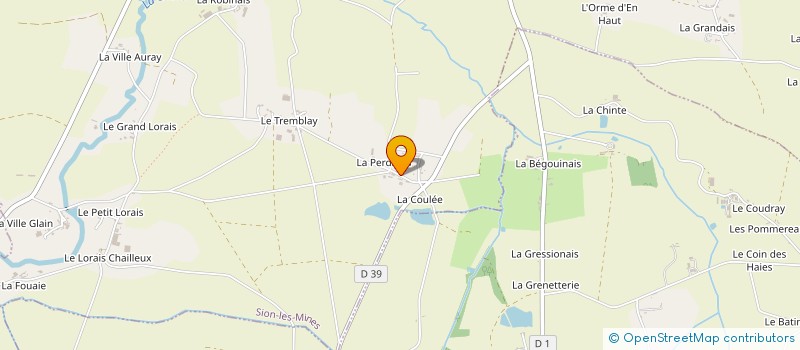 localisation de l'entreprise TRANSPORTS VISAN à SION-LES-MINES