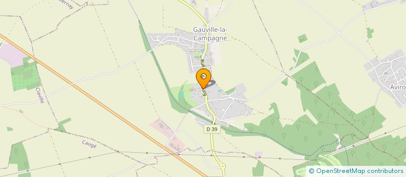 localisation de l'entreprise TRANSPORTS VO  GAUVILLE-LA-CAMPAGNE