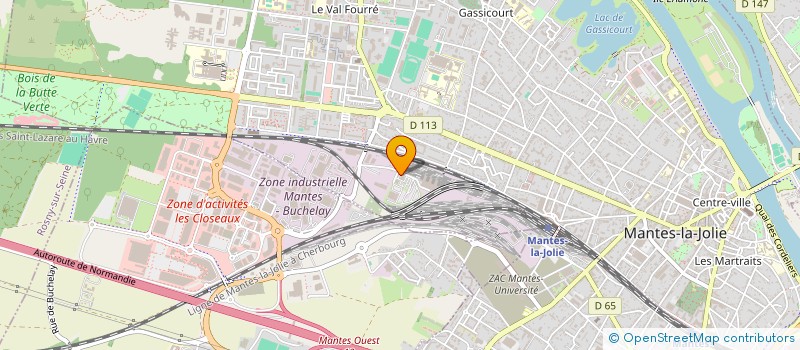 localisation de l'entreprise TRANSPORTS VOYAGEURS DU MANTOIS à PARIS