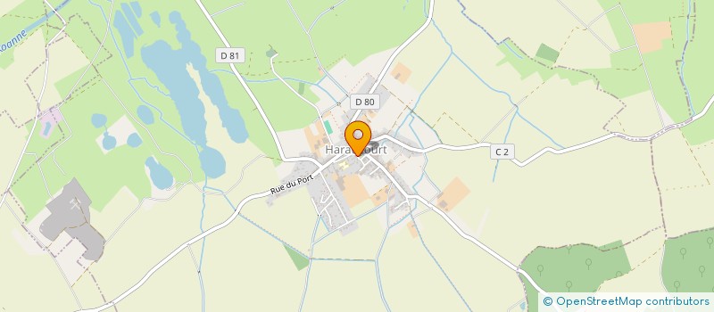 localisation de l'entreprise TRANSPORTS WENDLING SARL à HARAUCOURT