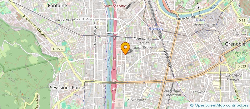 localisation de l'entreprise TRANSPORTS WILKAT  GRENOBLE