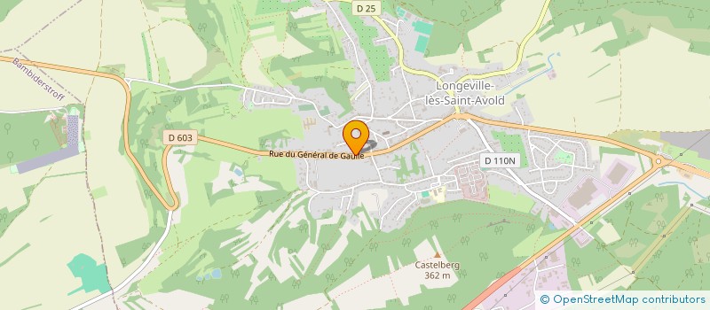 localisation de l'entreprise TRANSPORTS WOURMS VINCENT ET FILS à LONGEVILLE-LES-SAINT-AVOLD