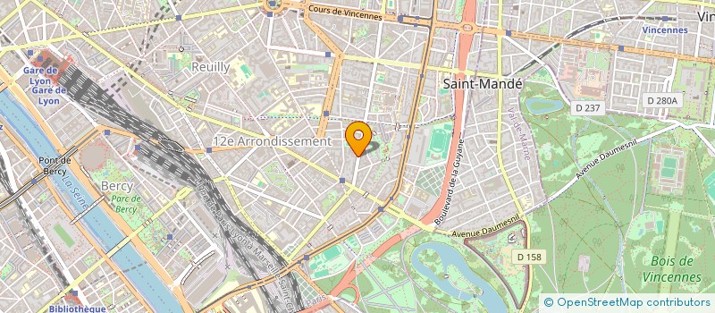 localisation de l'entreprise TRANSPORTS X à PARIS