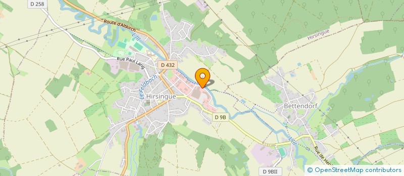 localisation de l'entreprise TRANSPORTS Y. GESSER SARL à HIRSINGUE