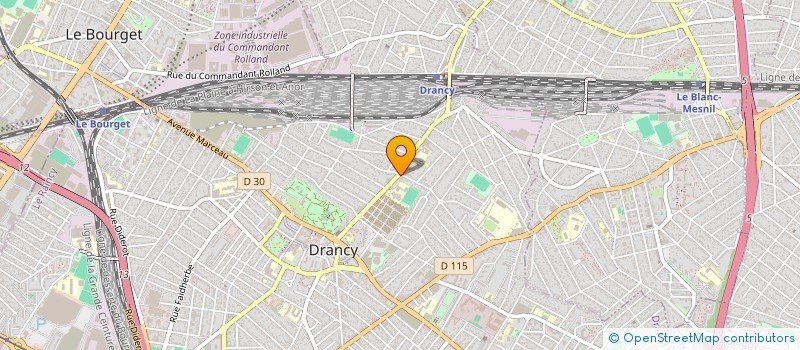 localisation de l'entreprise TRANSPORTS YANES à DRANCY