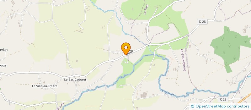 localisation de l'entreprise TRANSPORTS YANN BURLOT  SAINT-BIHY