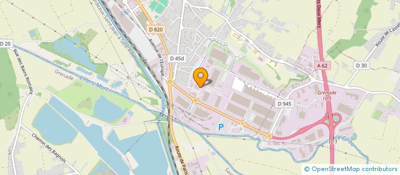 localisation de l'entreprise TRANSPORTS YODO à CASTELNAU-D'ESTRETEFONDS