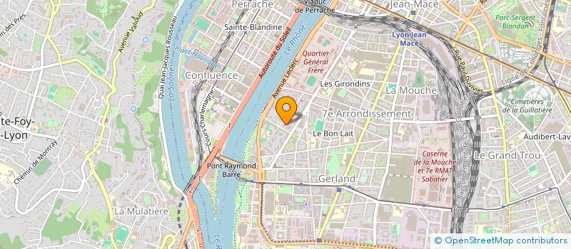 localisation de l'entreprise TRANSPORTS ZAIDI à LYON
