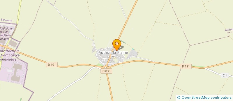 localisation de l'entreprise TRANSPORTS ZANELLI  AUTHON-LA-PLAINE