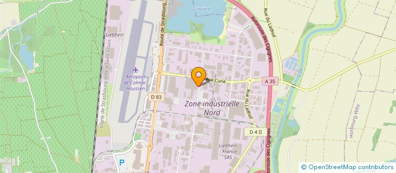 localisation de l'entreprise TRANSPORTS ZAUG FRERES à COLMAR