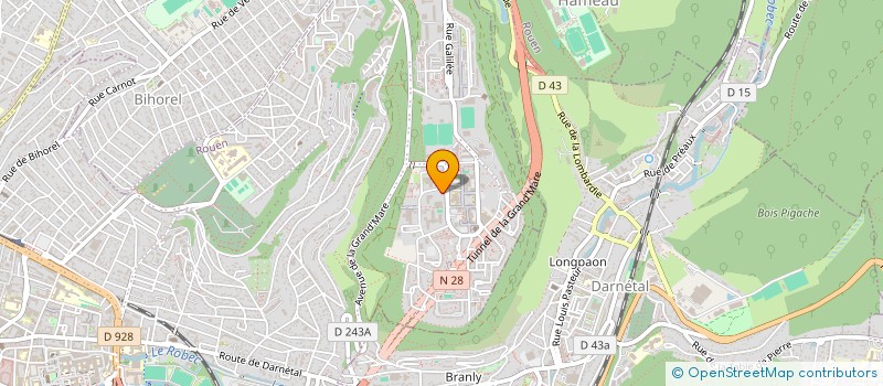 localisation de l'entreprise TRANSPOSSIBLE  ROUEN