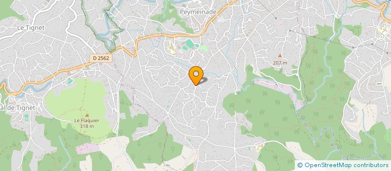 localisation de l'entreprise TRANSPRESS  PEYMEINADE