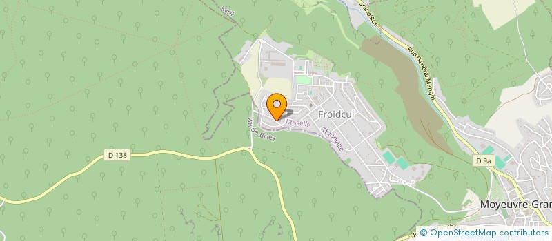 localisation de l'entreprise TRANSPRO  MOYEUVRE-GRANDE