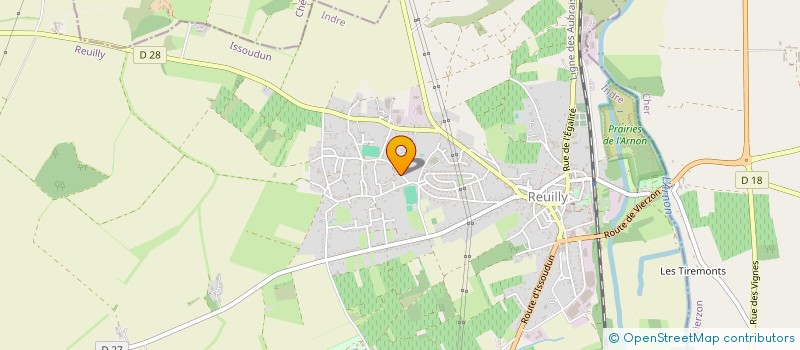 localisation de l'entreprise TRANSPRO à REUILLY
