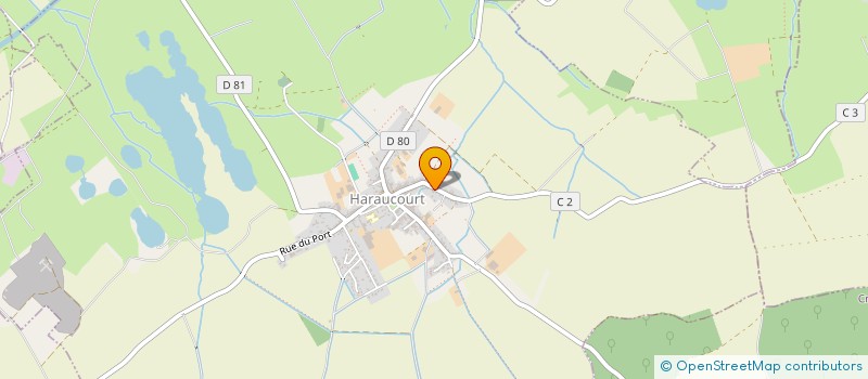 localisation de l'entreprise TRANSPRO à HARAUCOURT