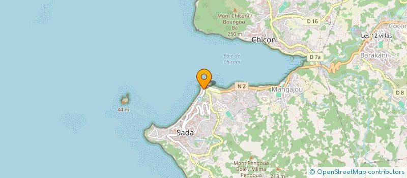 localisation de l'entreprise TRANSPRO MAYOTTE  SADA