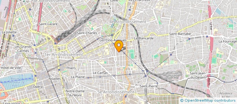 localisation de l'entreprise TRANSPROVENCE DEMENAGEMENTS à MARSEILLE
