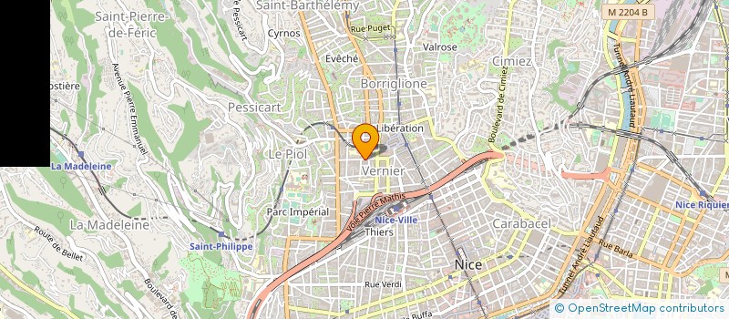 localisation de l'entreprise TRANSQUALITY à NICE