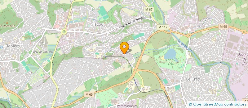 localisation de l'entreprise TRANSRAPIDE à CASTELNAU-LE-LEZ