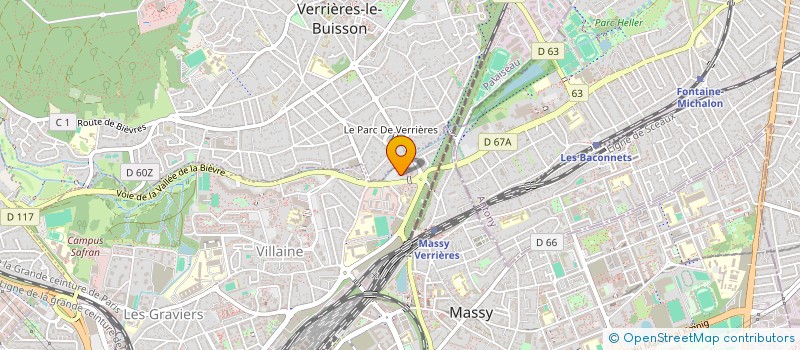 localisation de l'entreprise TRANSREGIONAL EXPRESS à MASSY