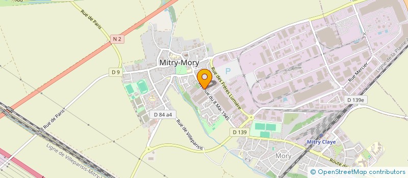 localisation de l'entreprise TRANSRS EXPRESS  MITRY-MORY