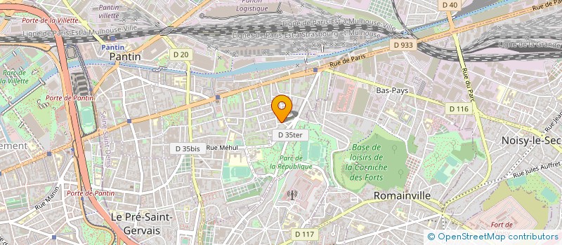 localisation de l'entreprise TRANSSENDU  LE VESINET