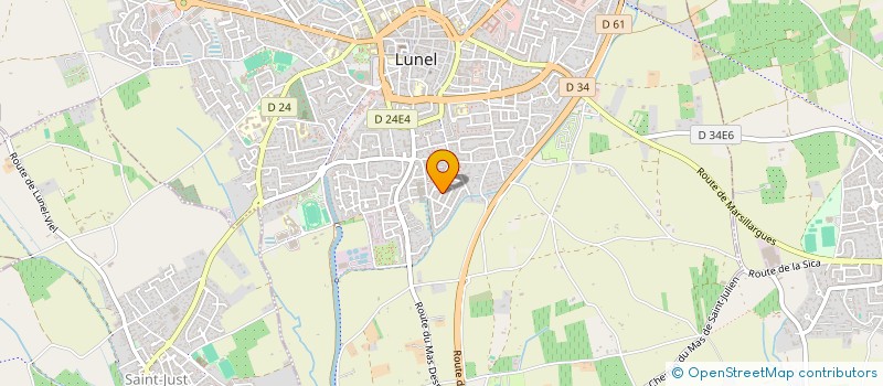 localisation de l'entreprise TRANSTAG SUD  LUNEL