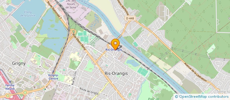 localisation de l'entreprise TRANSTAR DRIVER à RIS-ORANGIS