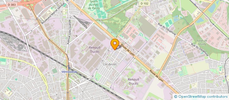 localisation de l'entreprise TRANSTIME EXPRESS  SAINT-PRIEST