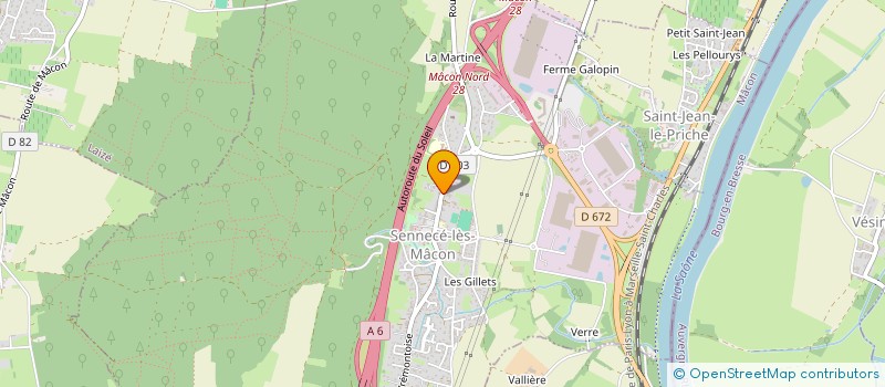 localisation de l'entreprise TRANSTORRES M à MACON