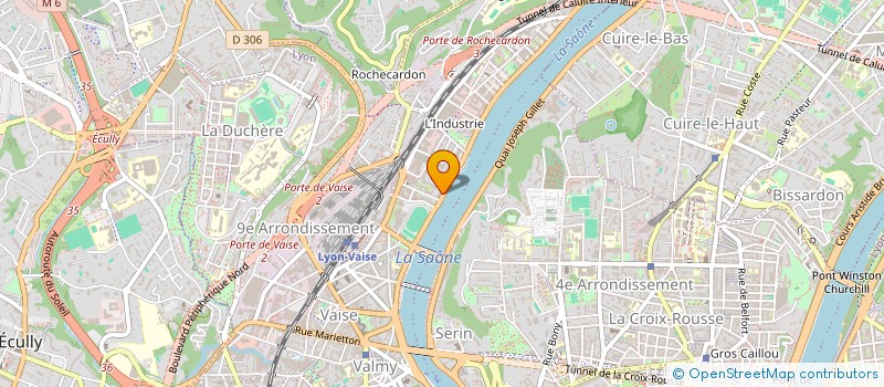 localisation de l'entreprise TRANSTRA à LYON