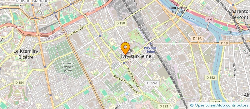 localisation de l'entreprise TRANSTRINIDAD à IVRY-SUR-SEINE