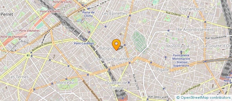 localisation de l'entreprise TRANSUNIVERS VOYAGE à PARIS