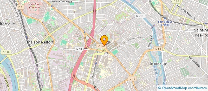 localisation de l'entreprise TRANSVAL EXPRESS  CRETEIL