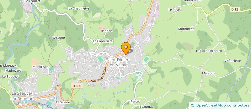 localisation de l'entreprise TRANSVELAY à SAINT-DIDIER-EN-VELAY